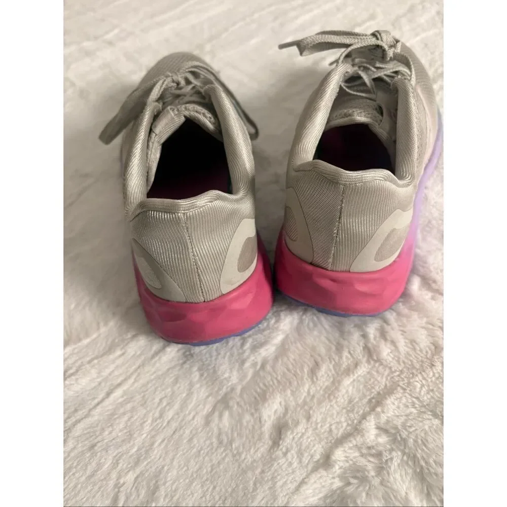 New Balance Fresh Foam 3.5Y Girls Sneakers Pink Purple Ombre